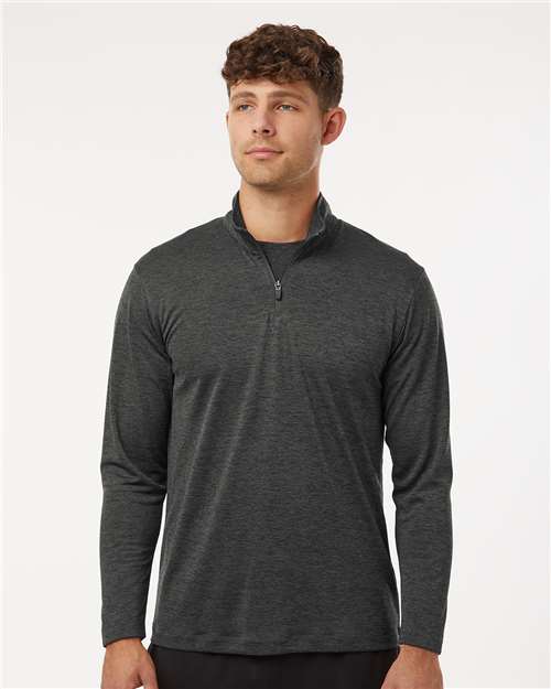 AllPro Men's Pro-Lock Performance Mélange Quarter-Zip Pullover 4HM700
