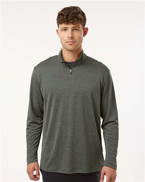 AllPro Men's Pro-Lock Performance Mélange Quarter-Zip Pullover 4HM700