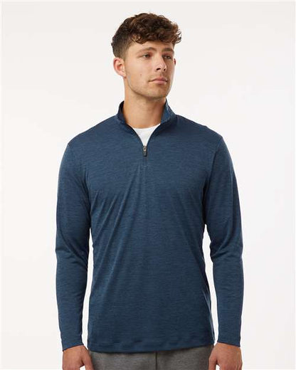 AllPro Men's Pro-Lock Performance Mélange Quarter-Zip Pullover 4HM700