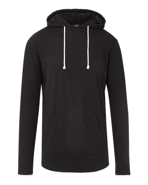 Unisex Miles Slub Hooded Long Sleeve T-Shirt