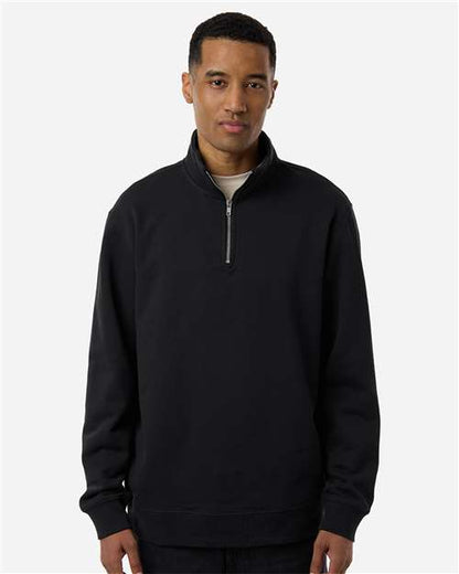 Independent Trading Co. Unisex Midweight Quarter-Zip Pullover SS4600QZ