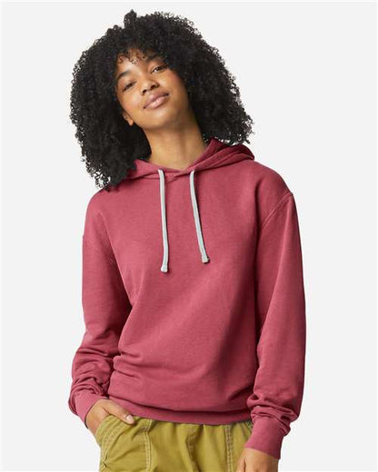Comfort Colors Unisex Garment-Dyed Lightweight Fleece Hooded Sweatshirt 1467