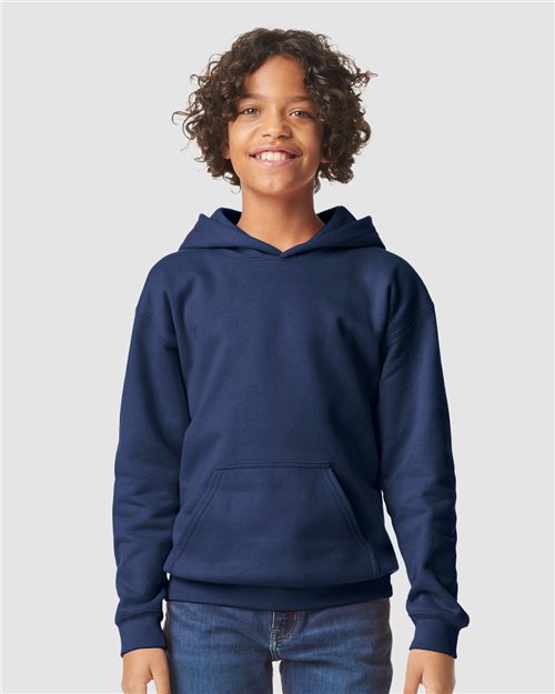 Gildan Youth Softstyle® Midweight Hooded Sweatshirt SF500B