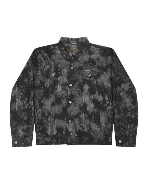 Tie-Dyed Denim Jacket