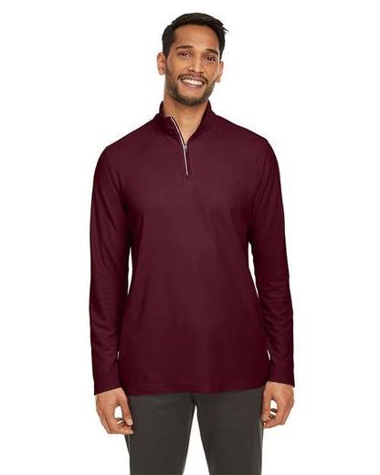 CORE365 Men's Fusion ChromaSoft™ Pique Quarter-Zip Pullover CE405