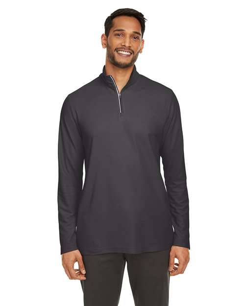CORE365 Men's Fusion ChromaSoft™ Pique Quarter-Zip Pullover CE405
