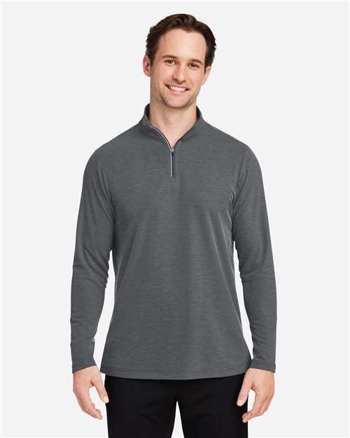 CORE365 Men's Fusion ChromaSoft™ Pique Quarter-Zip Pullover CE405