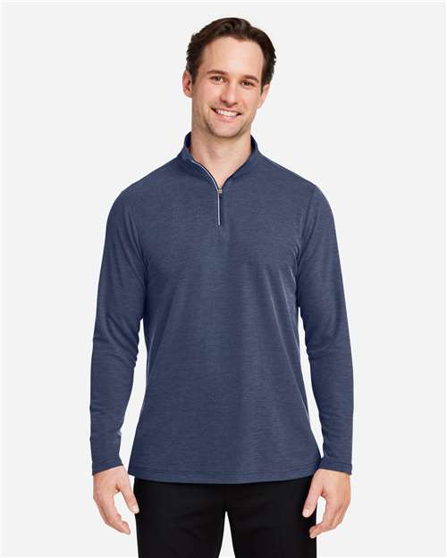 CORE365 Men's Fusion ChromaSoft™ Pique Quarter-Zip Pullover CE405