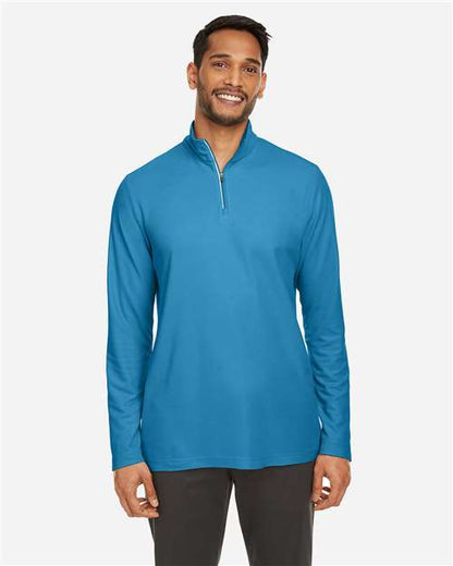 CORE365 Men's Fusion ChromaSoft™ Pique Quarter-Zip Pullover CE405