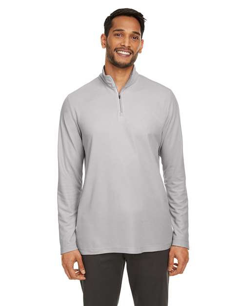 CORE365 Men's Fusion ChromaSoft™ Pique Quarter-Zip Pullover CE405