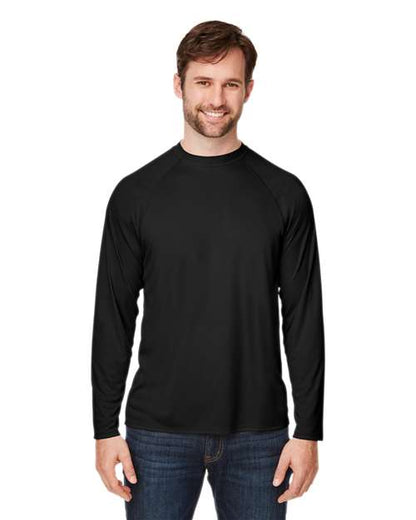 CORE365 Unisex Ultra UVP™ Marina Raglan Long Sleeve T-Shirt CE110