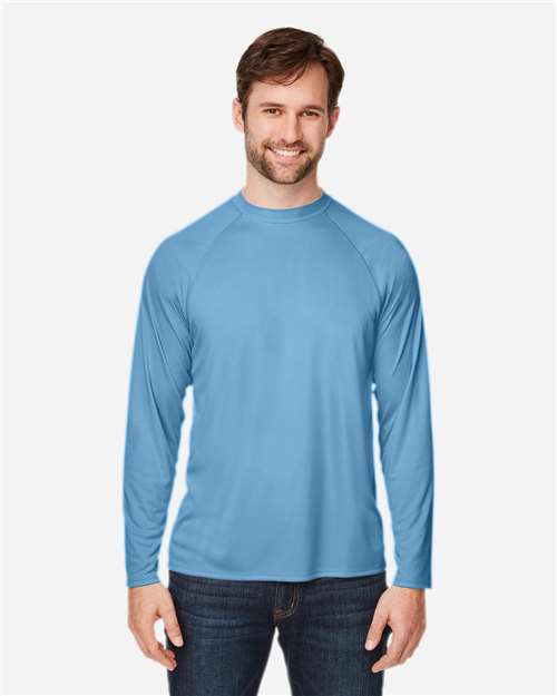CORE365 Unisex Ultra UVP™ Marina Raglan Long Sleeve T-Shirt CE110