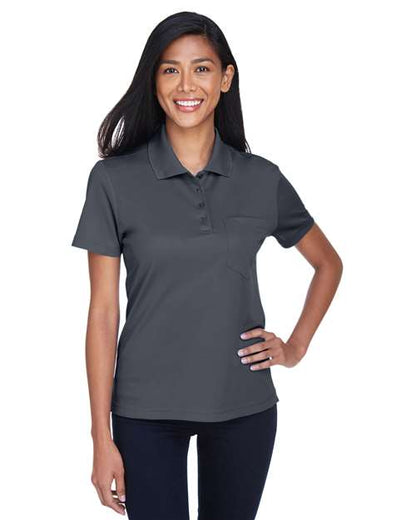 CORE365 Women's Origin Performance Piqué Polo with Pocket 78181P