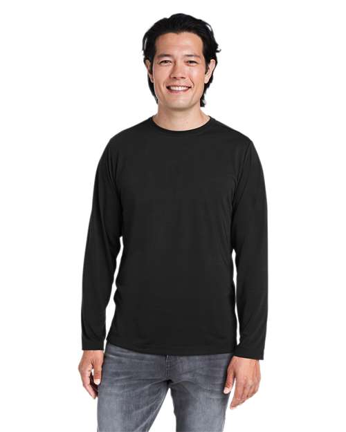 CORE365 Unisex Fusion ChromaSoft™ Performance Long Sleeve T-Shirt CE111L