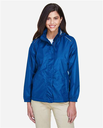 CORE365 Women's Climate Seam-Sealed Lightweight Variegated Ripstop Jacket 78185