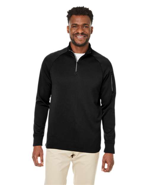 CORE365 Unisex Fusion ChromaSoft™ Fleece Quarter-Zip Pullover CE801