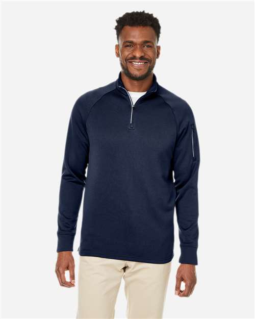 CORE365 Unisex Fusion ChromaSoft™ Fleece Quarter-Zip Pullover CE801