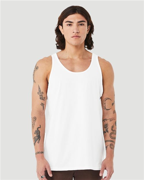 BELLA + CANVAS Unisex Heather CVC Tank 3480CVC