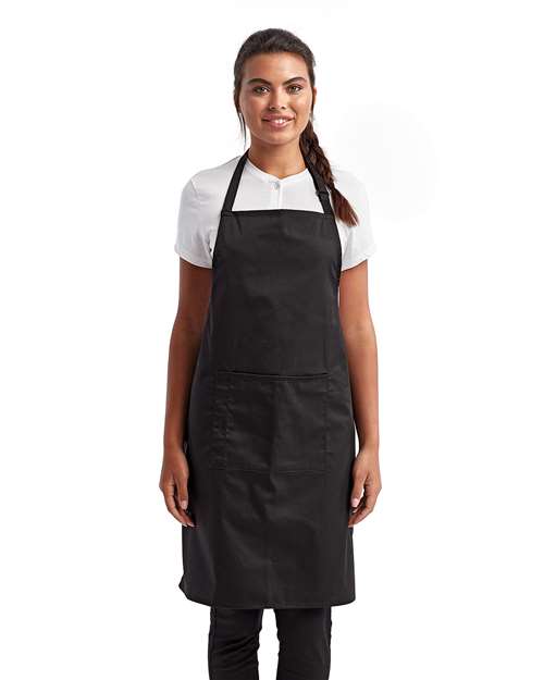 Artisan Collection by Reprime Recycled Pocket Bib Apron RP154