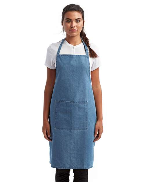 Artisan Collection by Reprime Recycled Pocket Bib Apron RP154