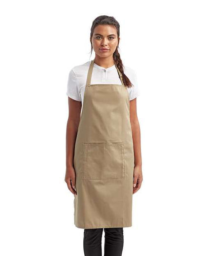 Artisan Collection by Reprime Recycled Pocket Bib Apron RP154