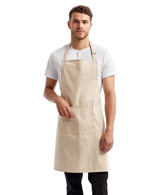 Artisan Collection by Reprime Recycled Pocket Bib Apron RP154