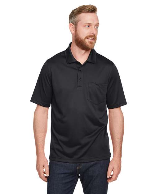 Harriton Men's Advantage Snag Protection Plus IL Pocket Polo M348P