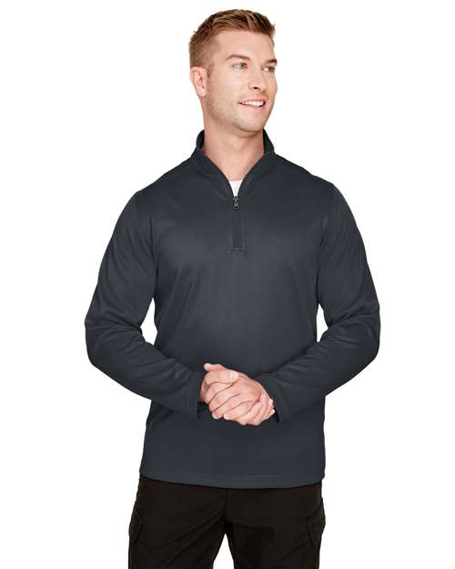 Harriton Men's Advantage Snag Protection Plus Quarter-Zip Pullover M748