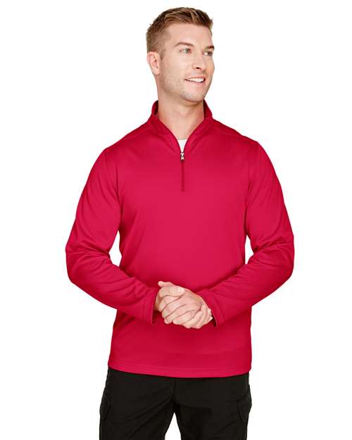 Harriton Men's Advantage Snag Protection Plus Quarter-Zip Pullover M748
