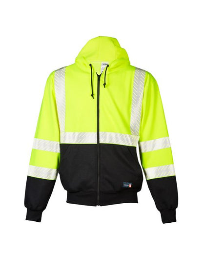 Kishigo Unisex FR Full-Zip Hooded Sweatshirt F507