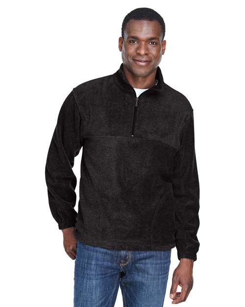 Harriton Men's Fleece Quarter-Zip Pullover M980