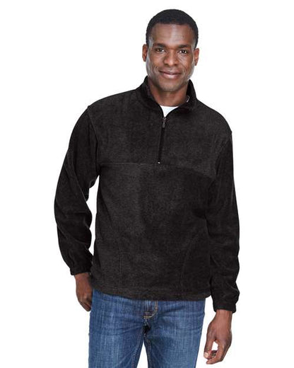 Harriton Men's Fleece Quarter-Zip Pullover M980