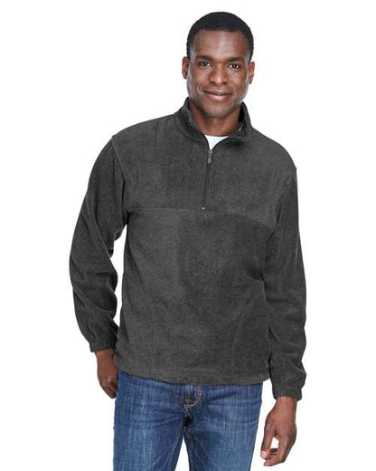 Harriton Men's Fleece Quarter-Zip Pullover M980