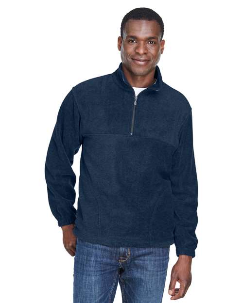 Harriton Men's Fleece Quarter-Zip Pullover M980