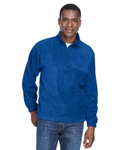 Harriton Men's Fleece Quarter-Zip Pullover M980