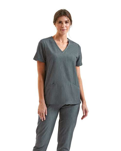 Onna Women's Invincible V-Neck Stretch Scrub Top NN310