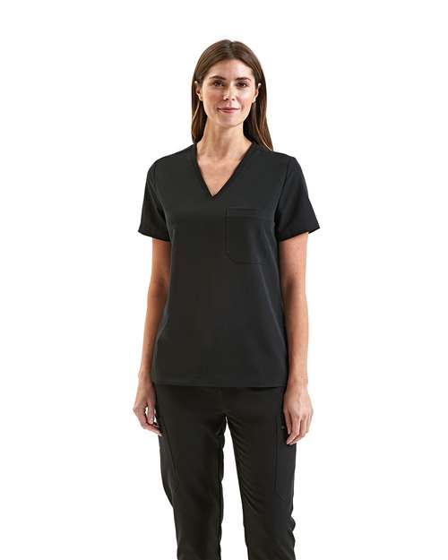 Onna Women's Limitless V-Neck Stretch Scrub Top NN300