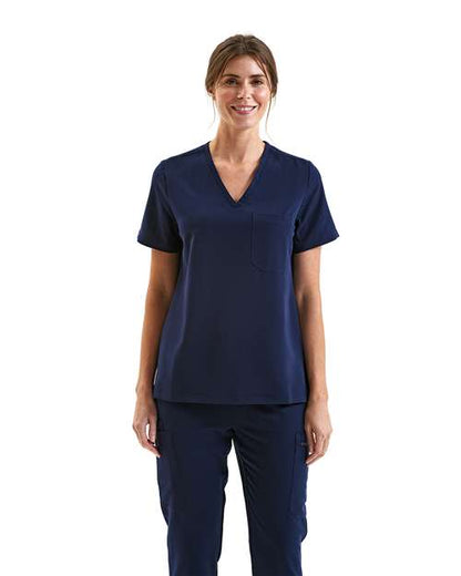 Onna Women's Limitless V-Neck Stretch Scrub Top NN300