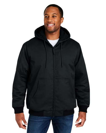 Harriton Unisex Tall ClimaBloc® Heavyweight Hooded Full-Zip Jacket M722T