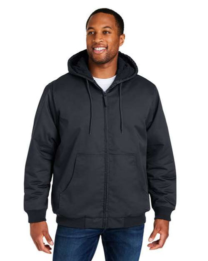 Harriton Unisex Tall ClimaBloc® Heavyweight Hooded Full-Zip Jacket M722T
