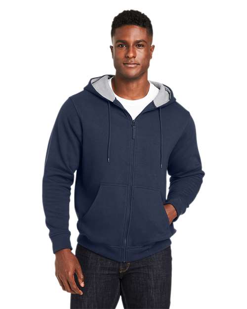 Harriton Unisex ClimaBloc™ Lined Heavyweight Hooded Sweatshirt M711