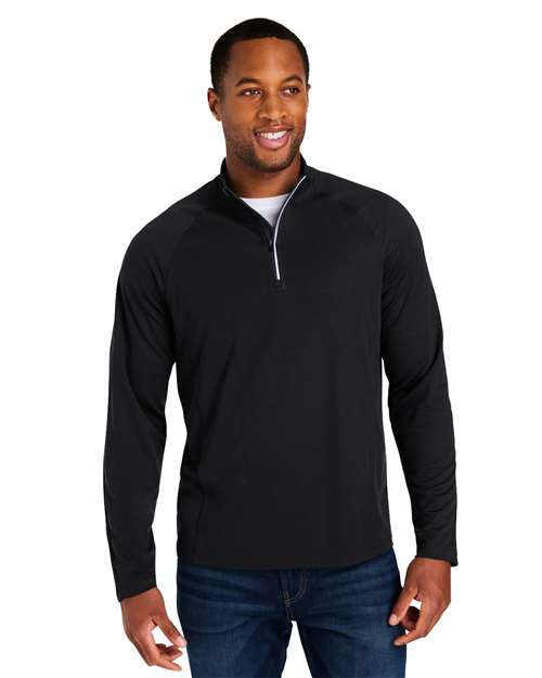 CORE365 Men's Origin Performance Pique Quarter-Zip Pullover CE418