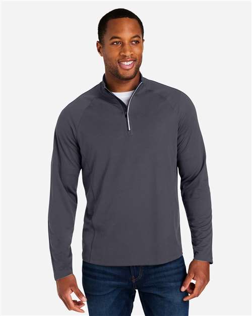 CORE365 Men's Origin Performance Pique Quarter-Zip Pullover CE418