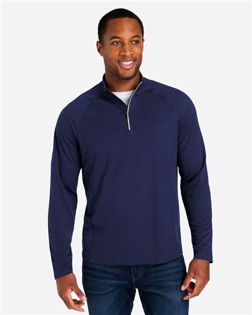 CORE365 Men's Origin Performance Pique Quarter-Zip Pullover CE418