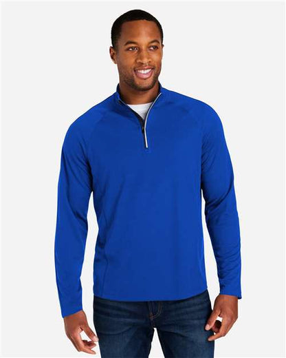 CORE365 Men's Origin Performance Pique Quarter-Zip Pullover CE418