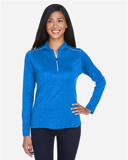 CORE365 Women's Kinetic Performance Quarter-Zip Pullover CE401W