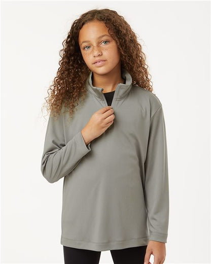 AllPro Youth Pro-Lock Performance Quarter-Zip Pullover 41870Y