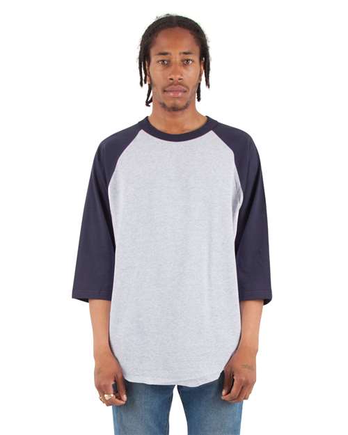 Shaka Wear Unisex Raglan Tee SHRAG