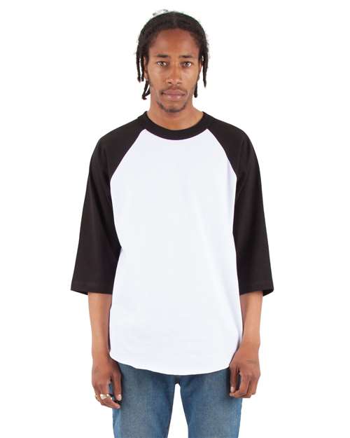 Shaka Wear Unisex Raglan Tee SHRAG