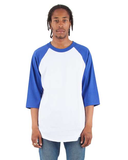 Shaka Wear Unisex Raglan Tee SHRAG